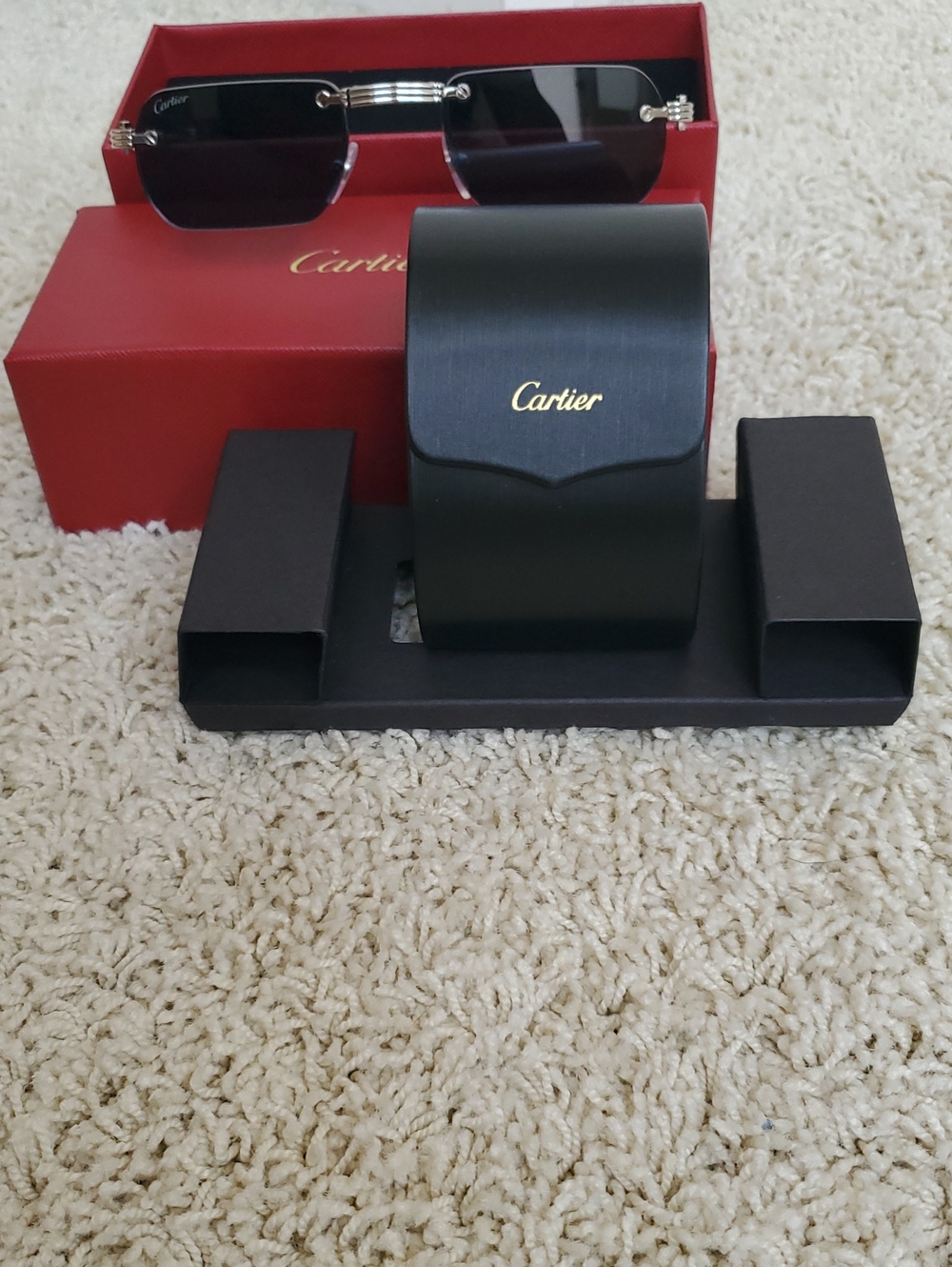 Limited Edition Cartier Sunglasses from the Premiere De Cartier Collection.